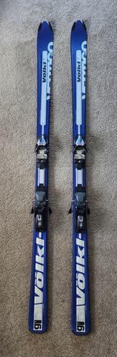 Used Volkl All Mountain Vertigo G1 Skis With Bindings Max Din 10