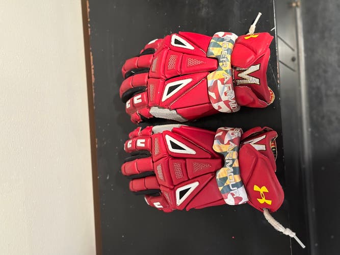 Maryland Men/s Under Armour Lacrosse Gloves
