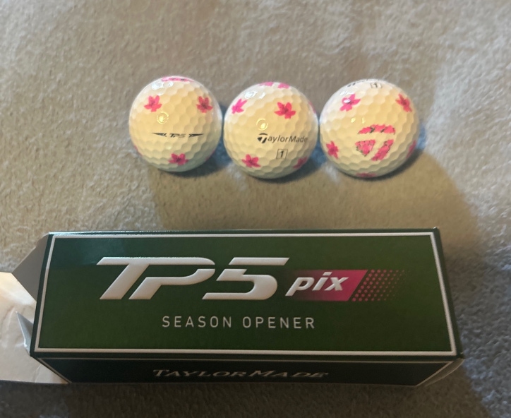 TP5 Masters Edition Golf Balls (1 Sleeve / 3 Balls)