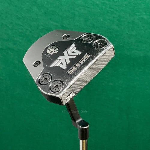 PXG Battle Ready One & Done 34" Plumbers-Neck Mallet Putter Golf Club W/ HC