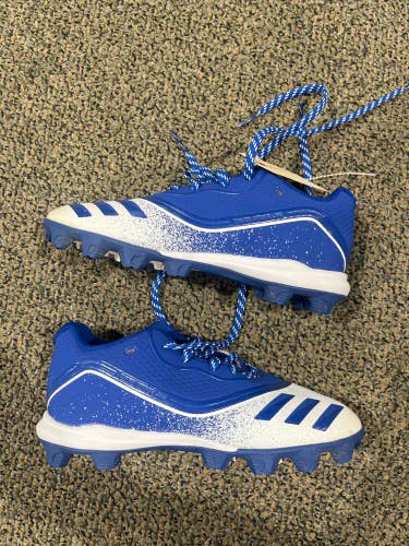 Used Kid's Adidas Icon Low-Top Baseball Cleats | Size: Y 4.0