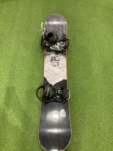 Used System Snowboard  159 CM With Bindings