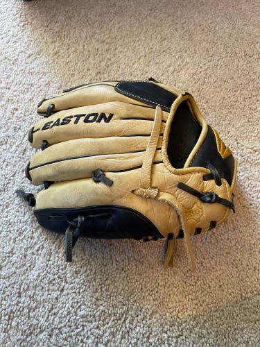 Used Easton Right Hand Throw 11" Natural Baseball Glove