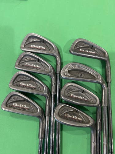 Used Men's Tommy Armour 845s Silver Scot Right Handed Iron Set