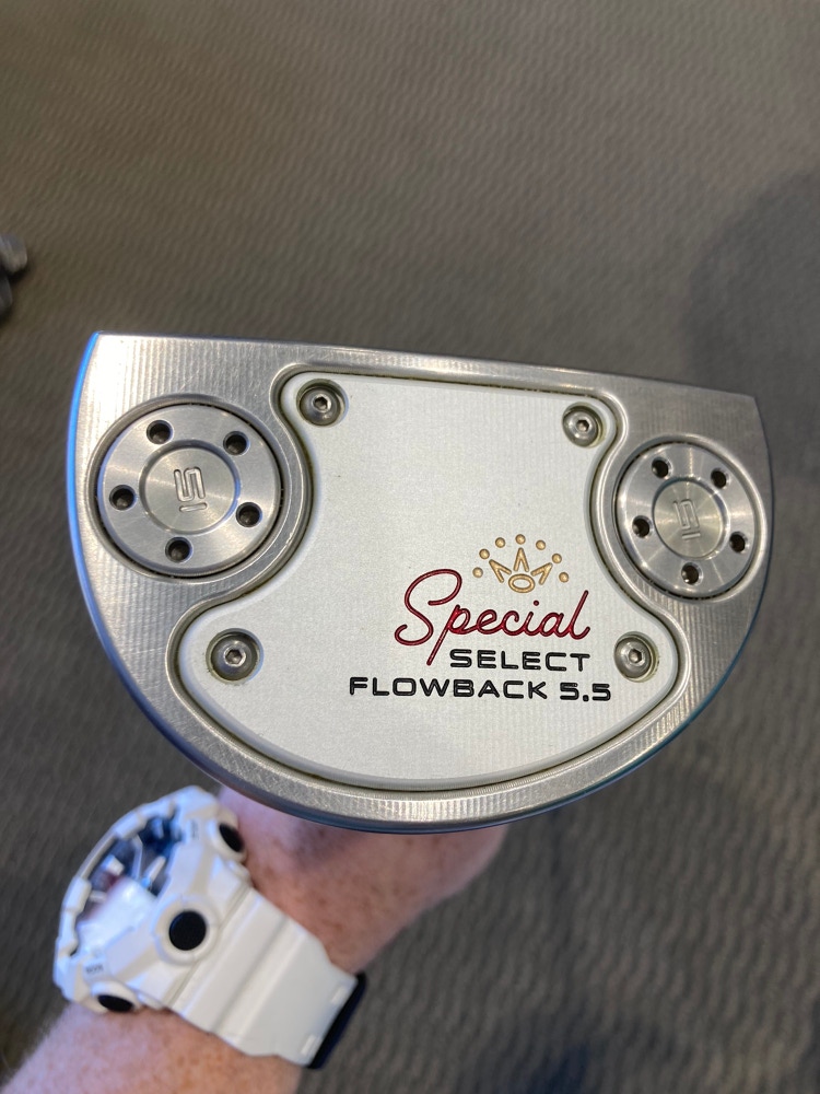 Used Men's Titleist Scotty Cameron Special Select Flowback 5.5  Right Handed Putter
