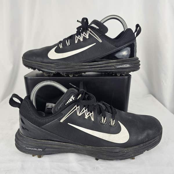 NIKE Lunar Command 2 Black Spiked Golf Shoes Women's Size