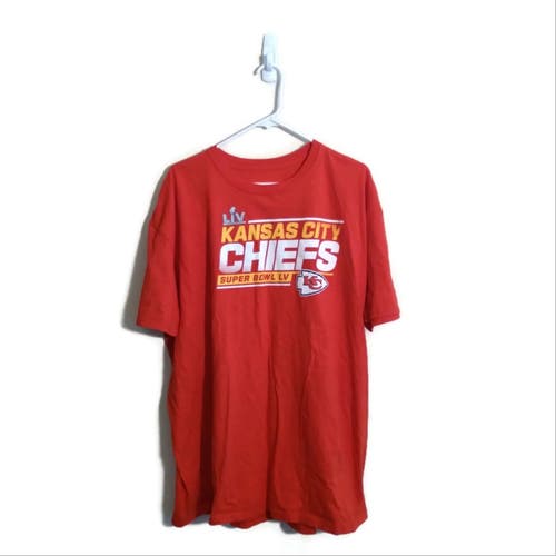 NFL Super Bowl LV 55 Kansas City Chiefs Red T-Shirt Sz 3XL