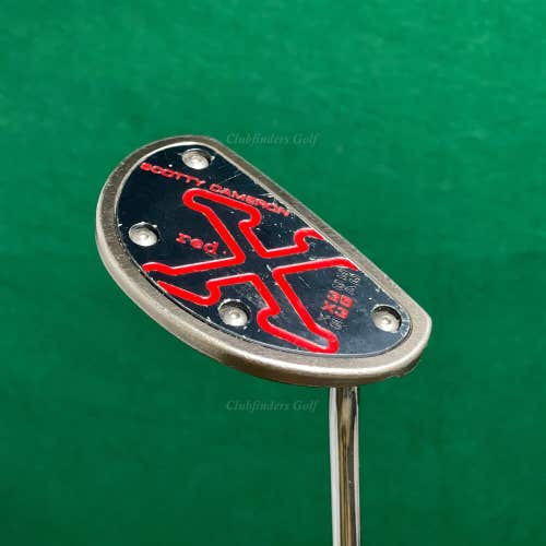 Scotty Cameron Red X3 Charcoal Mist 36" Mid-Mallet Putter W/ Headcover