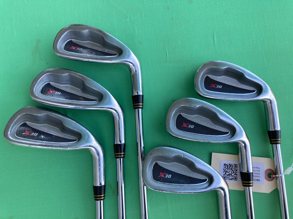 Used Men's Pro Simmons x30 Right Handed Clubs (Full Set) Regular Flex 6 Pieces