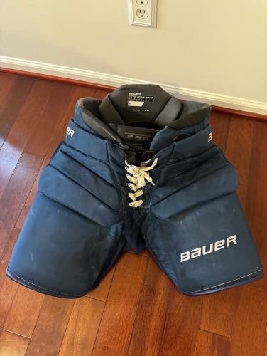 Used Medium Bauer Pro Goalie Pants (READ DESCRIPTION)