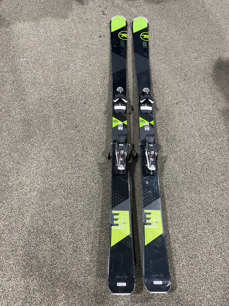 Used Rossignol Experience 88 Basalt 180 cm All Mountain Skis With Bindings Max Din 12