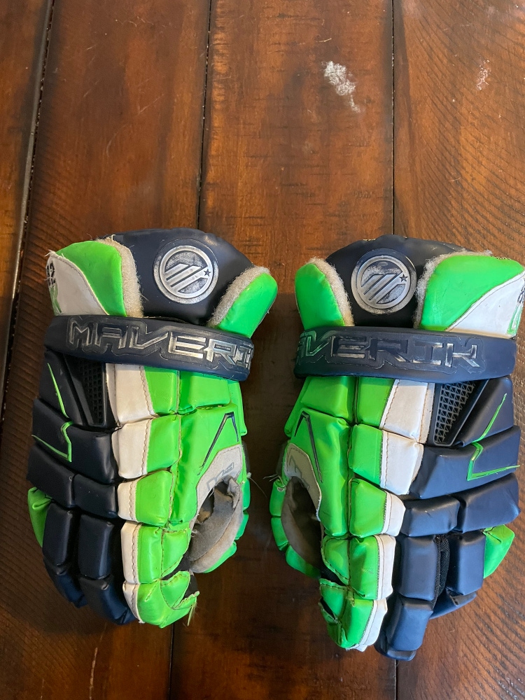 Used Maverik 12" M4 Lacrosse Gloves