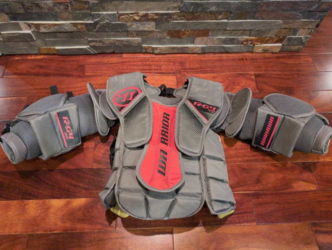 Used Large/Extra Large Warrior Ritual G4 Goalie Chest Protector