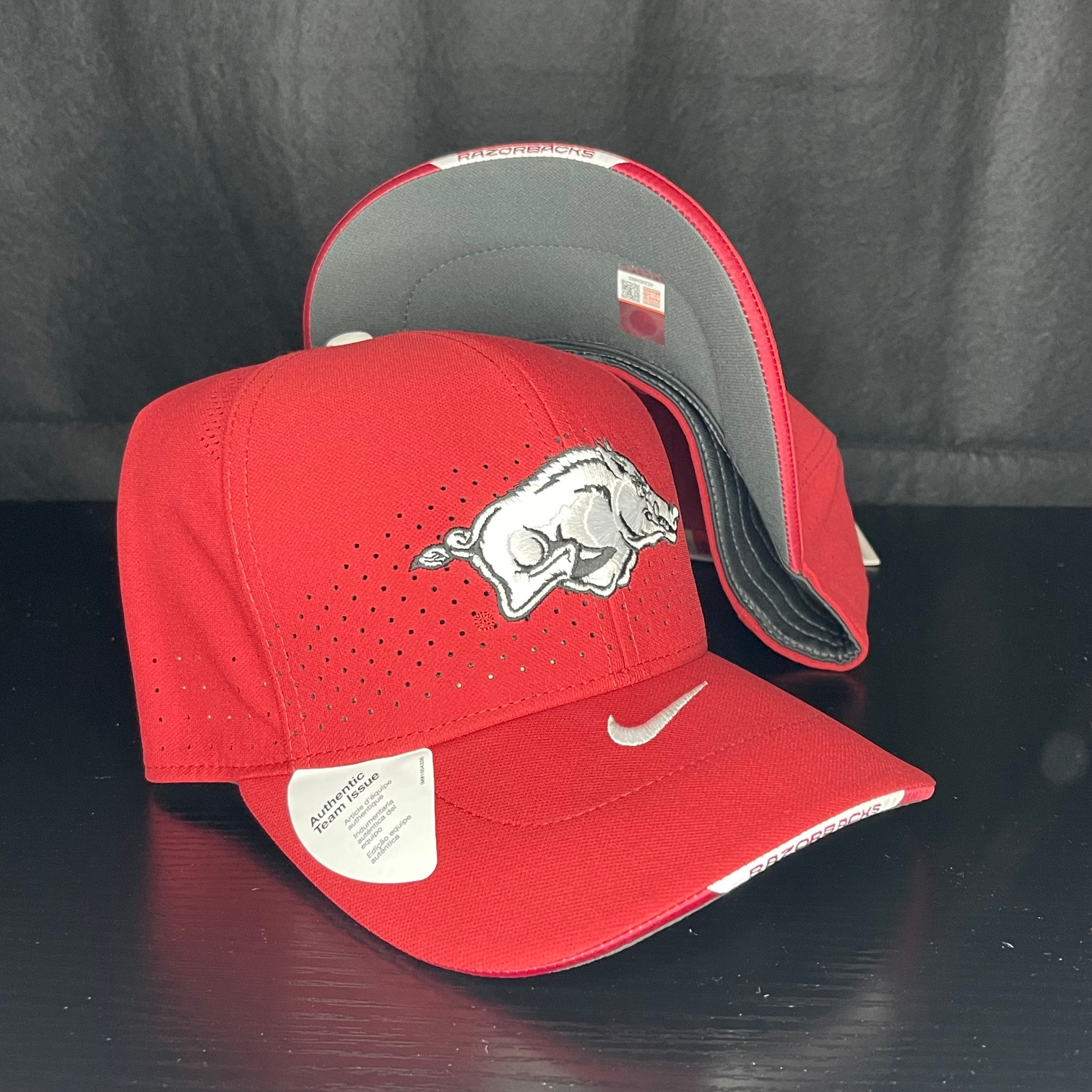 Arkansas Razorbacks Nike Cardinal Red Aerobill Sideline Stretch Flex Hat Cap