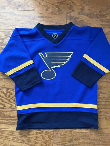 David Backes St Louis Blues  Kids Size Small 8-10 Hockey Jersey