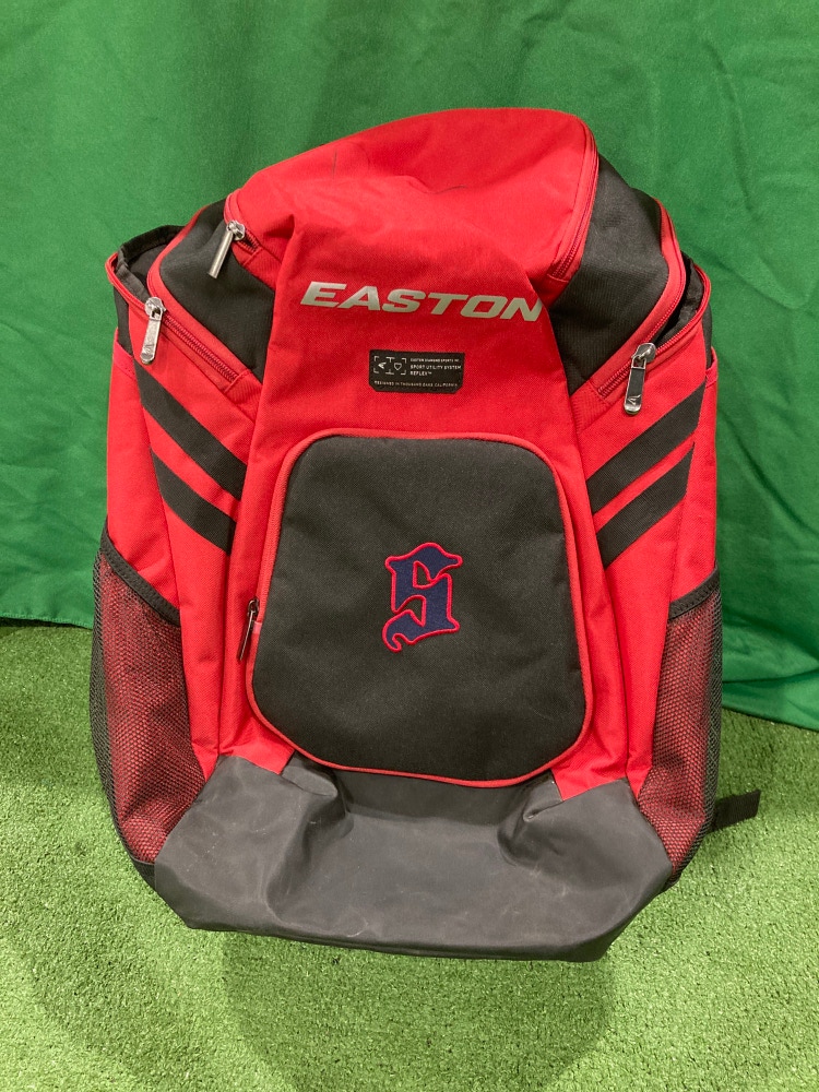Red Used Easton Bat Pack