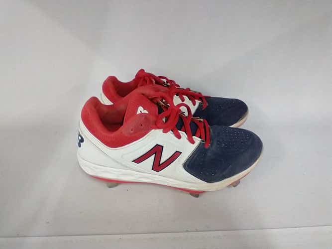 Used New Balance Softball Metal Spikes Youth 06.0 Baseball And Softball Cleats