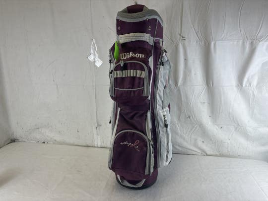 Used Wilson Hope Lx 6-way Golf Cart Bag W Rain Hood