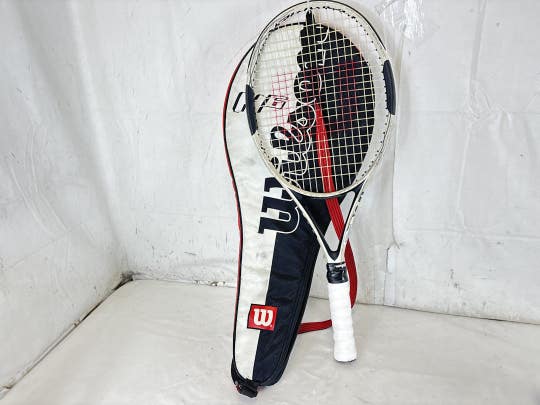 Used Wilson Hammer 6 Carbon Matrix 4 3 8" Tennis Racquet 110 Sqin