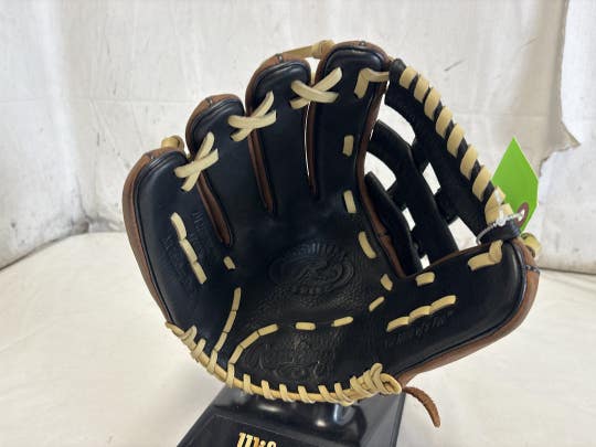 Used Rawlings Premium Series D12hbdbcpt 12" Leather Shell Junior Baseball Fielders Glove Lht