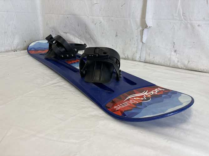 Used Lucky Bums 96 Cm Boys' Plastic Snowboard Combo