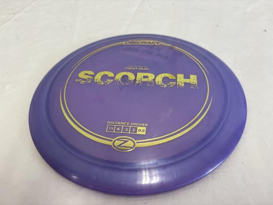 Used Discraft Scorch First Run Z Disc Golf Driver 172g
