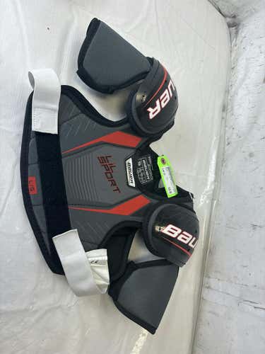 Used Bauer Lil Sport Lg Youth Hockey Shoulder Pads Age 7-9