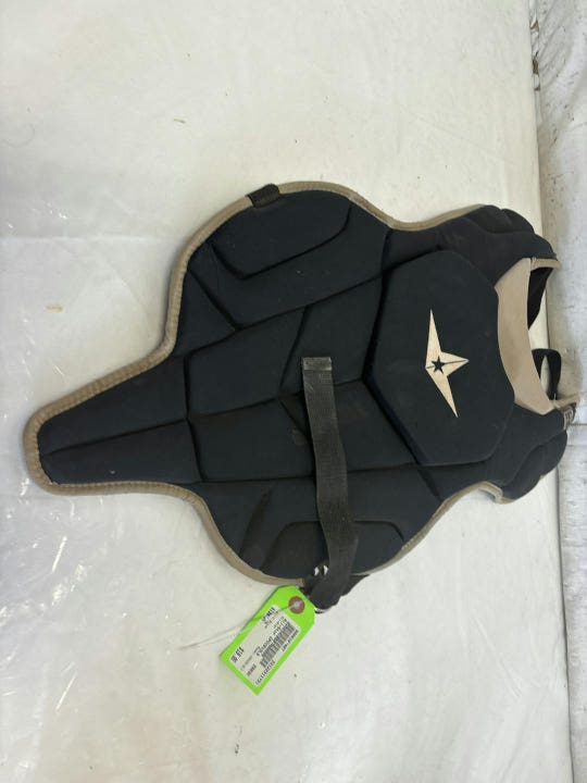 Used All-star League Series Cpcc912ls Nocsae Junior Baseball Catcher's Chest Protector