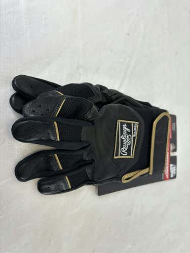 New Rawlings Pro Preferred Adult Xl Batting Gloves Proprfbg-bkbk-xl