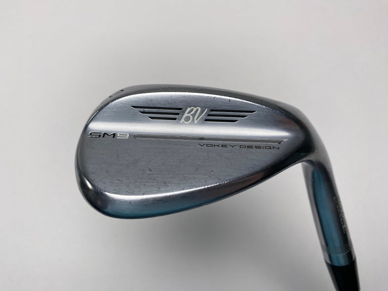 Titleist Vokey SM9 Tour Chrome 60* 4 Bounce L-Grind Wedge Steel Mens RH