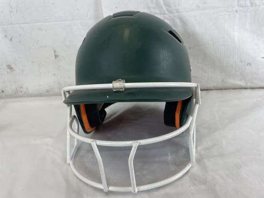 Used Schutt Osfm Air 4.2 324200 Fastpitch Softball Batting Helmet W Mask