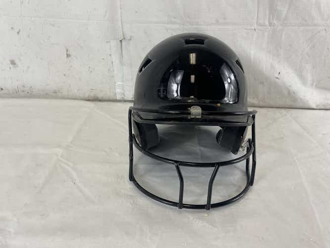 Used Schutt 3130 Pt Osfm 9 Fastpitch Softball Batting Helmet W Mask