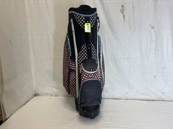 Used Rj Sports Carter Womens 14-way Golf Cart Bag W Wheels And Handle
