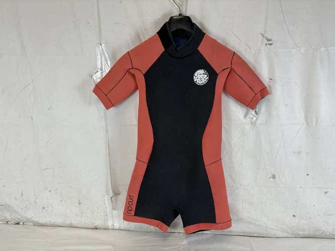 Used Rip Curl Dawn Patrol E Stitch 2mm Womens Size 8 Spring Suit Wetsuit