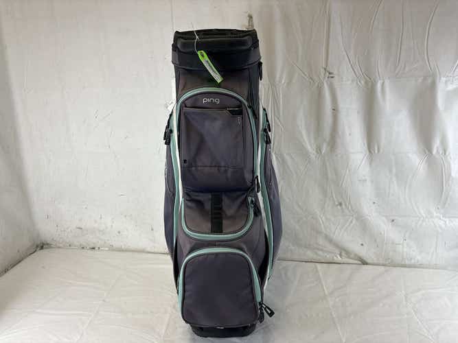Used Ping Transverse Womens 14-way Golf Cart Bag W Rain Hood