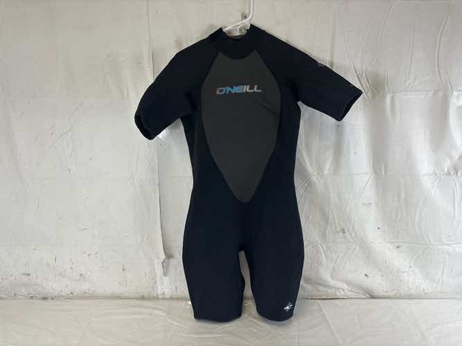 Used O'neill Reactor 2.1mm Womens Size 12 Spring Suit Wetsuit - Excellent