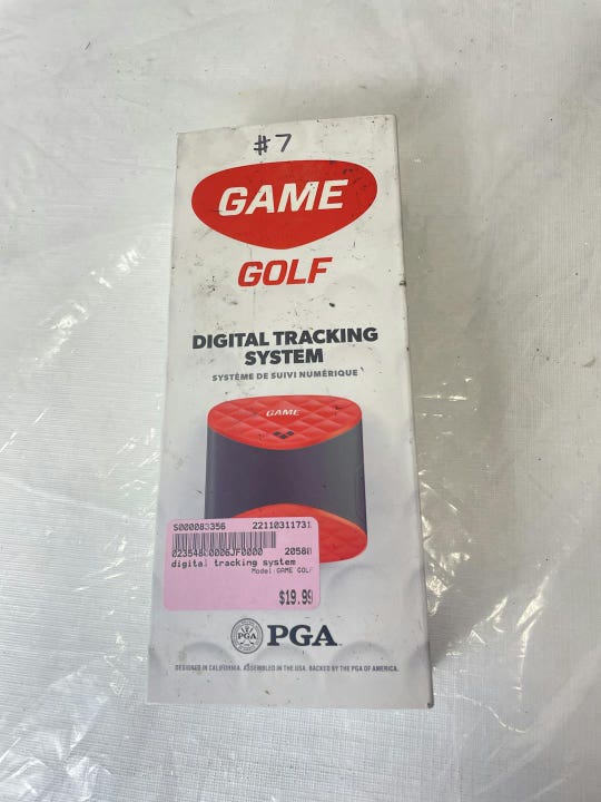 Used Game Golf Digital Tracking System
