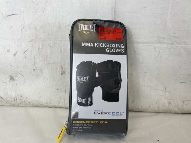 Used Everlast Adult Mma Kickboxing Gloves - Like New