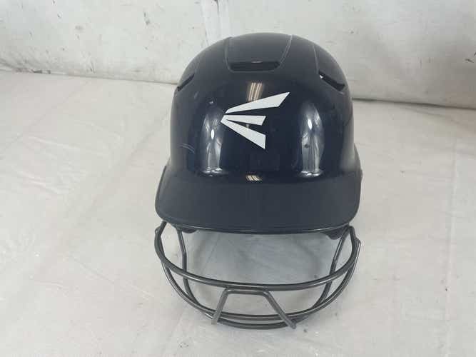 Used Easton Z5 6 7 8 - 7 5 8 Fastpitch Softball Batting Helmet W Mask