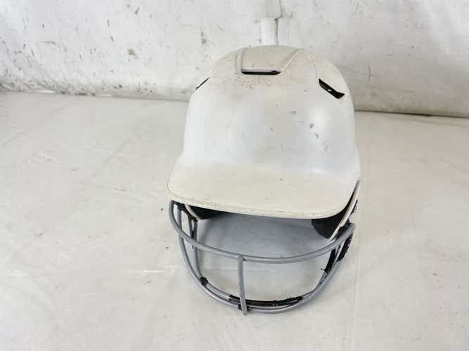 Used Easton Z5 2.0 Matte Jr 6 1 2 - 7 1 8 Fastpitch Softball Batting Helmet W Mask