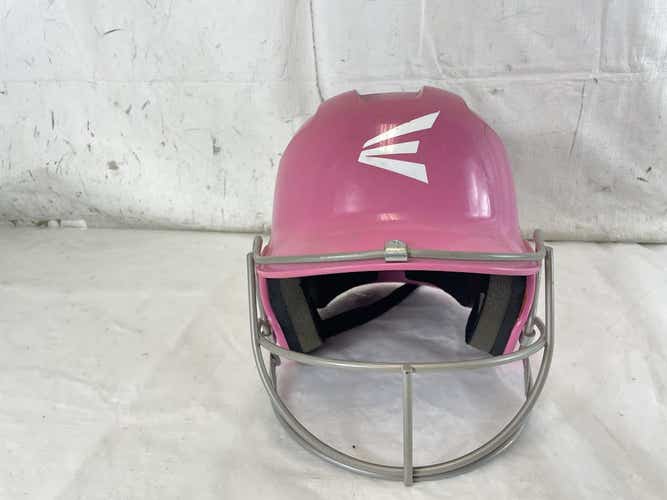 Used Easton Natural 6 7 8 - 7 5 8 Fastpitch Softball Batting Helmet W Mask