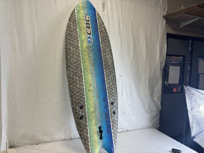 Used California Board Co Sushi 5.8 5'8" Soft Surfboard