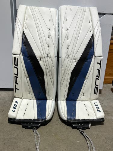 34" True Pro Stock L20.2 Goalie Leg Pads