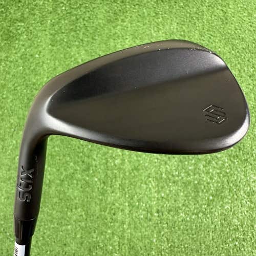 Stix Golf Black Satin 56 Sand Wedge Graphite Left Handed 35.25”