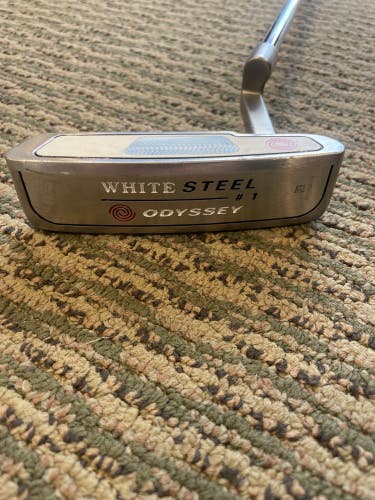 Used Men's Odyssey White Steel Right Handed Blade Putter
