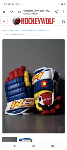 Used CCM 4R Pro2 Gloves 14" Pro Stock