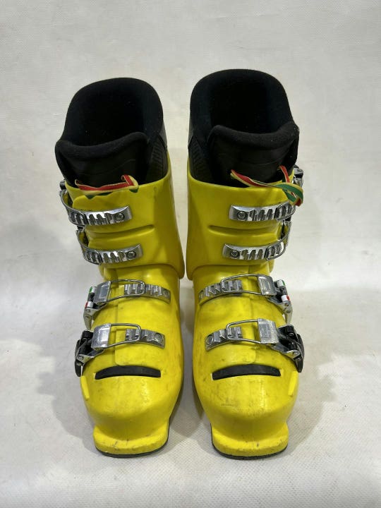 Used Rossignol Comp J Yellow 21.5 Sbt 215 Mp - J03 Boys' Downhill Ski Boots