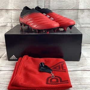 Adidas Copy 20+ SG Laceless Mens 9 Red/Black/White G28669 $275