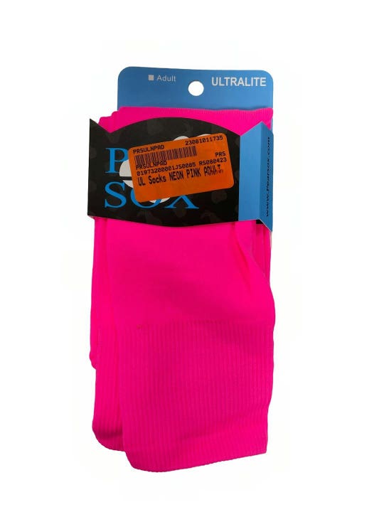 New Ul Socks Neon Pink Adult