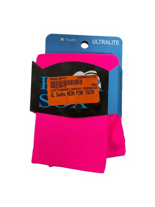 New Ul Socks Neon Pink Youth